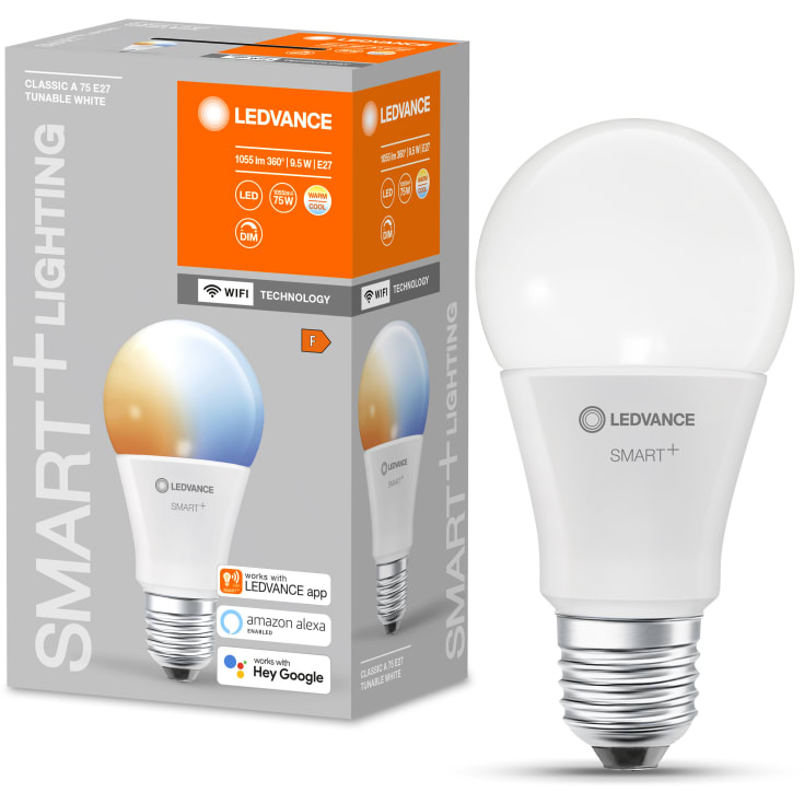 Ledvance Smart+ Wifi E27 standardpære, justerbar hvit, 9,5W, 1-pak