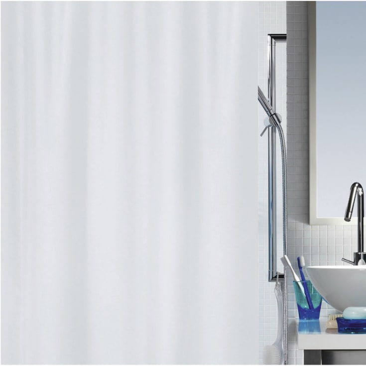 Spirella Primo badeforhæng, 180x240 cm, hvid