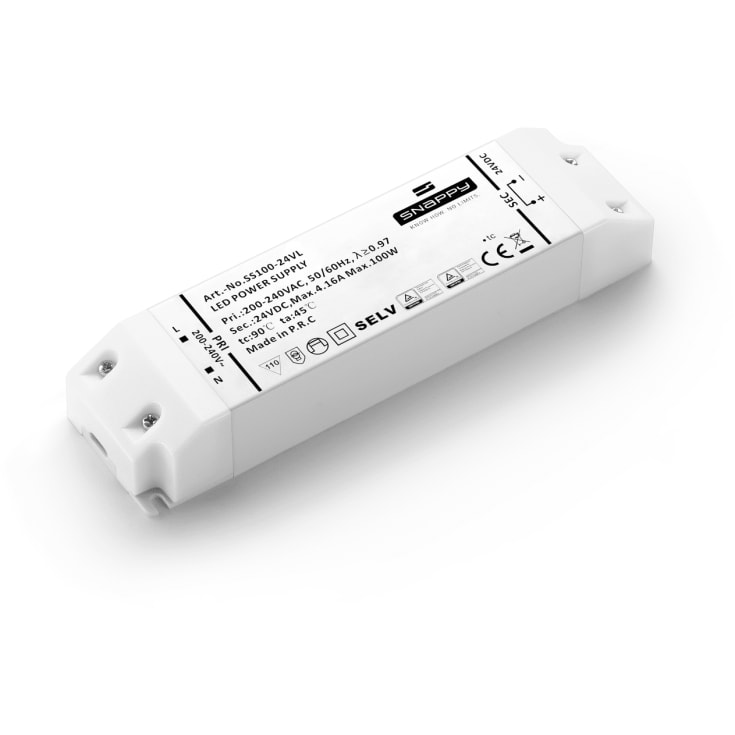 LED-drivrutin Snappy 100W 24VDC