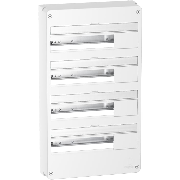 Schneider Resi9 CX Group board 4 x 18 modul, hvit