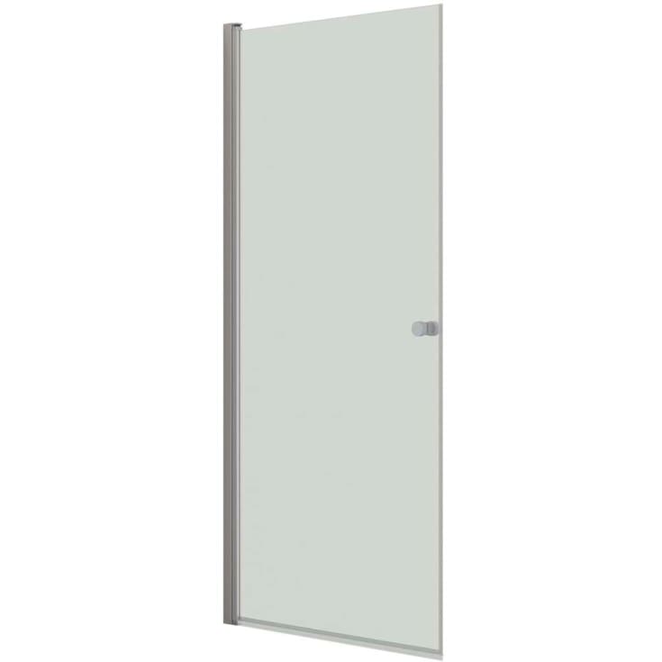 Dansani Match duschdörr, modell A, 97 cm, klart glas, satin profil