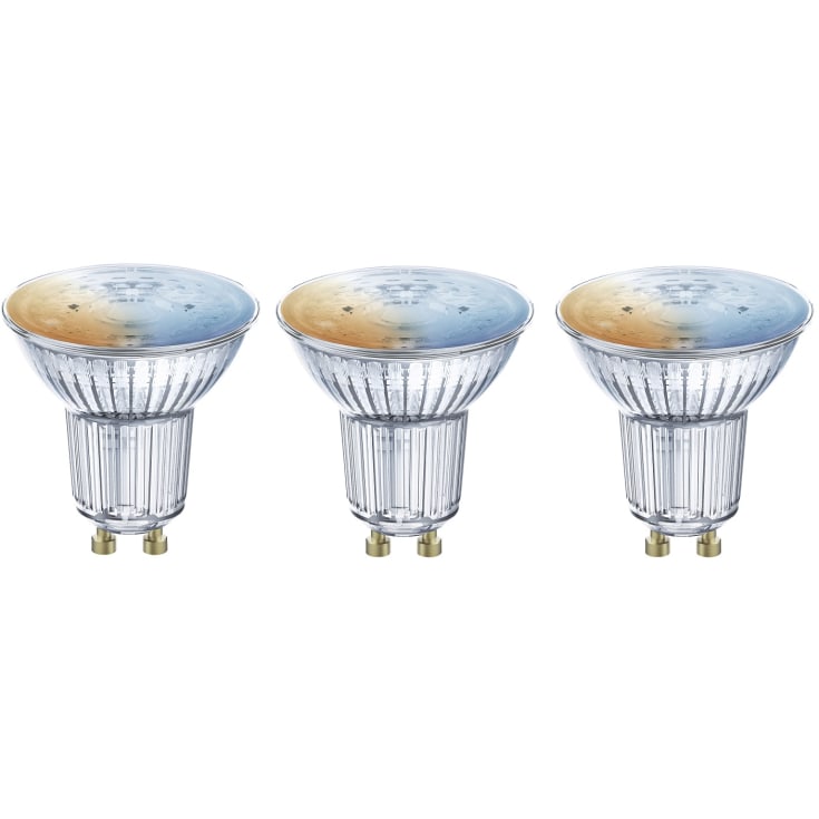 Ledvance Smart+ Wifi GU10 spotpære, justerbar hvit, 4,9W, 3-pak