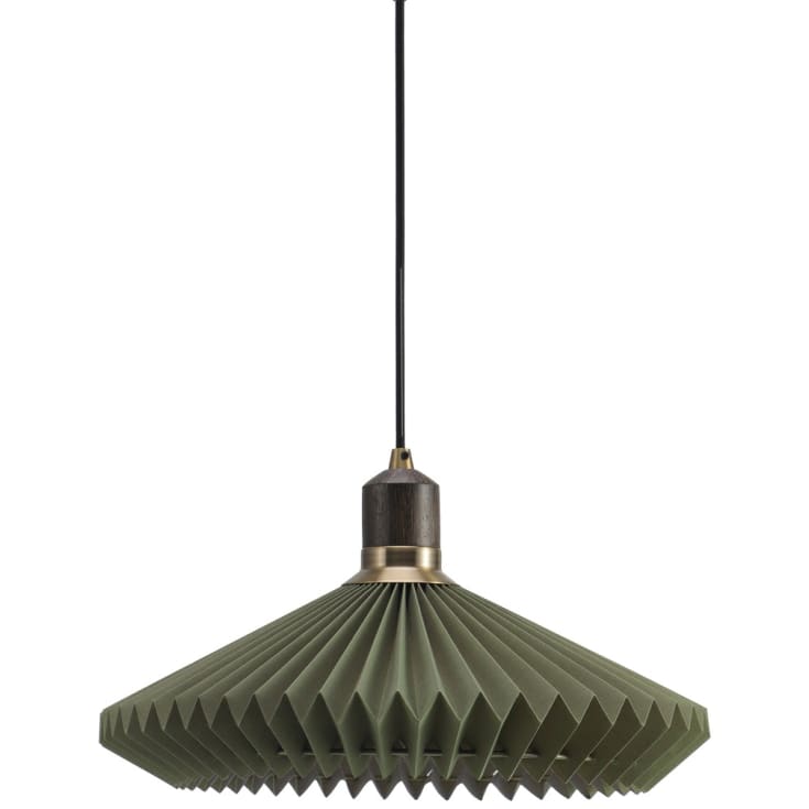 Halo Design Paris pendellampa, grön, Ø40 cm