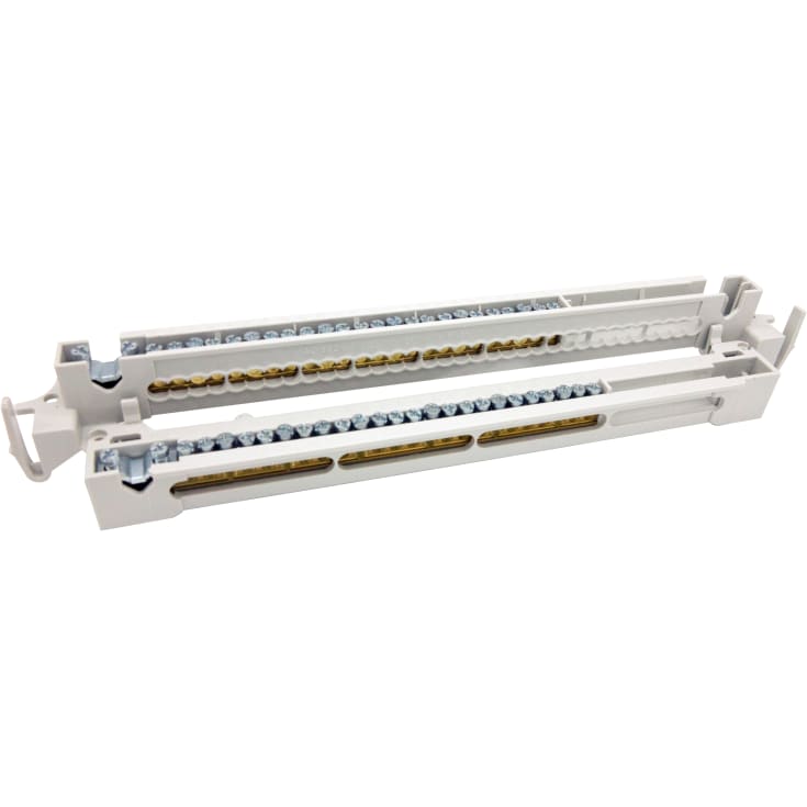 Rekkeklemme AK 42 PEN-S null/jord, for Ake/AK-tavler