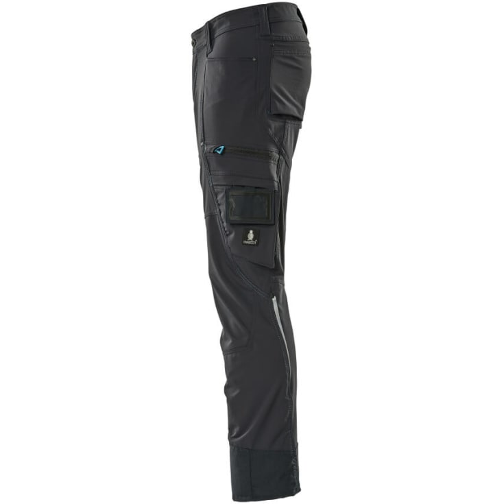 Mascot Advanced servicebukser med stretch, marineblå, str. 82C48