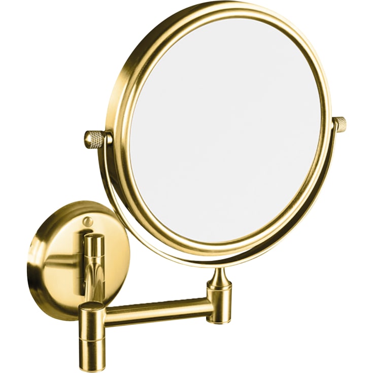 Kriss sminkspegel, Ø15 cm, guld