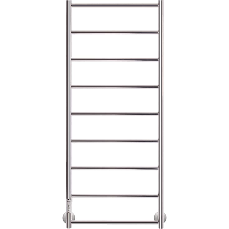 Kriss Polaris Plus håndkletørker, el, 50x120 cm, polert rustfri stål