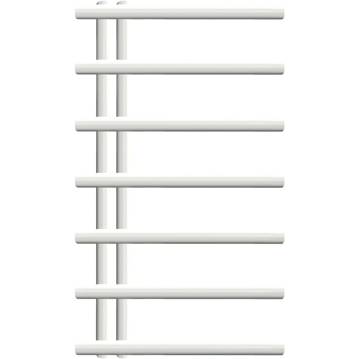 Kriss Merkur håndklædetørrer, kombi, 50x85,8 cm, hvid