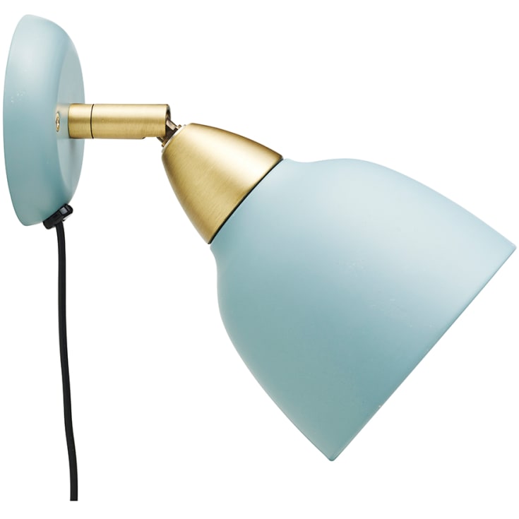 Superliving Urban vegglampe, kort, matt blå