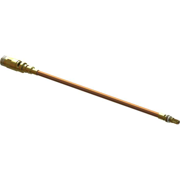 Frese udendørshane, til 30-50 cm væg, krom/rustfrit stål