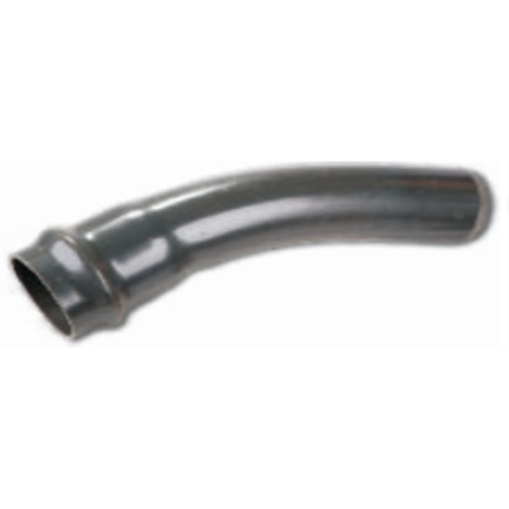 Kaczmarek 110 mm 45 gr. PVC-trykbøjning, PN10, grå, spildevand