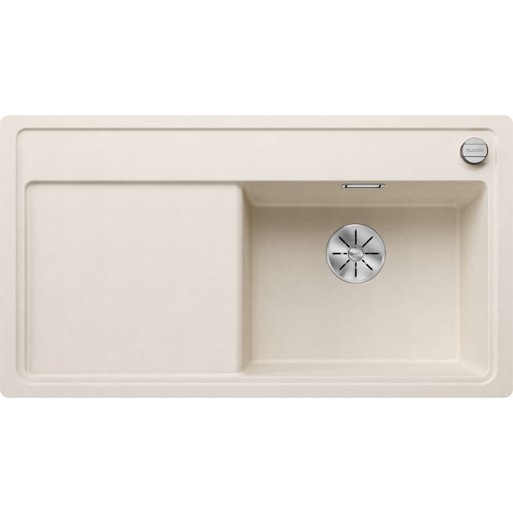 Blanco Zenar 5S-F MXI diskbänk, 90,25x49,75 cm, vit
