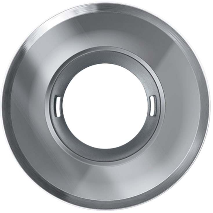 Deksel til FLAT-serien, glass, rundt, grå