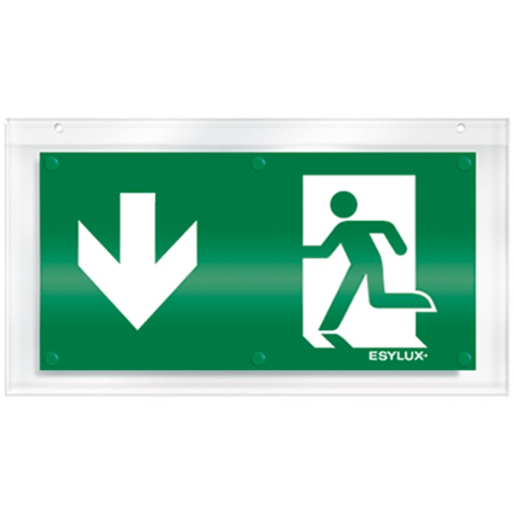 Symbol for SLX 24-skjerm 1-side "Ned"