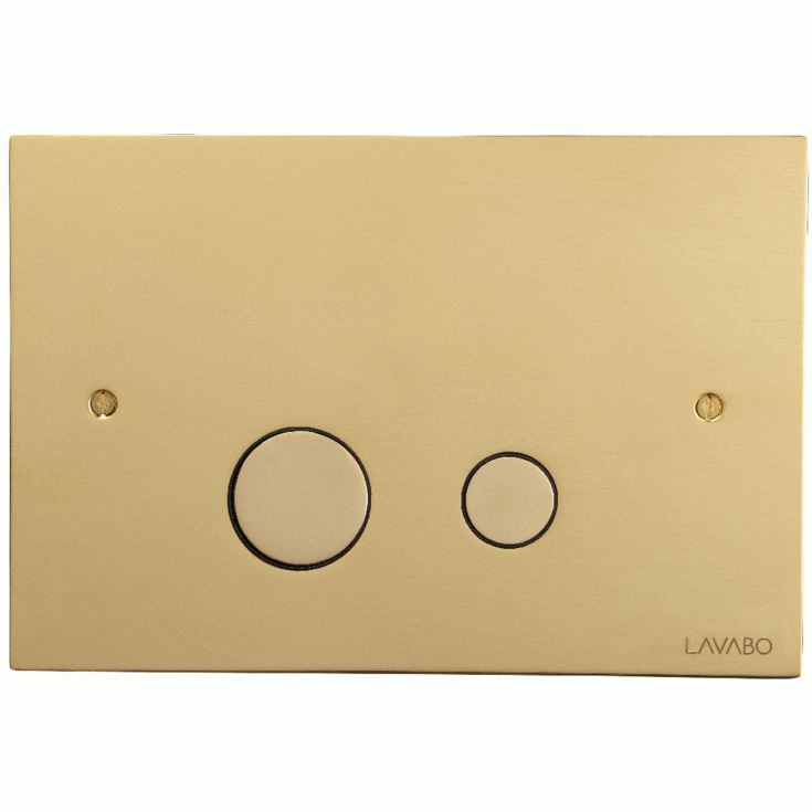 Lavabo Luna betjeningsplade, messing