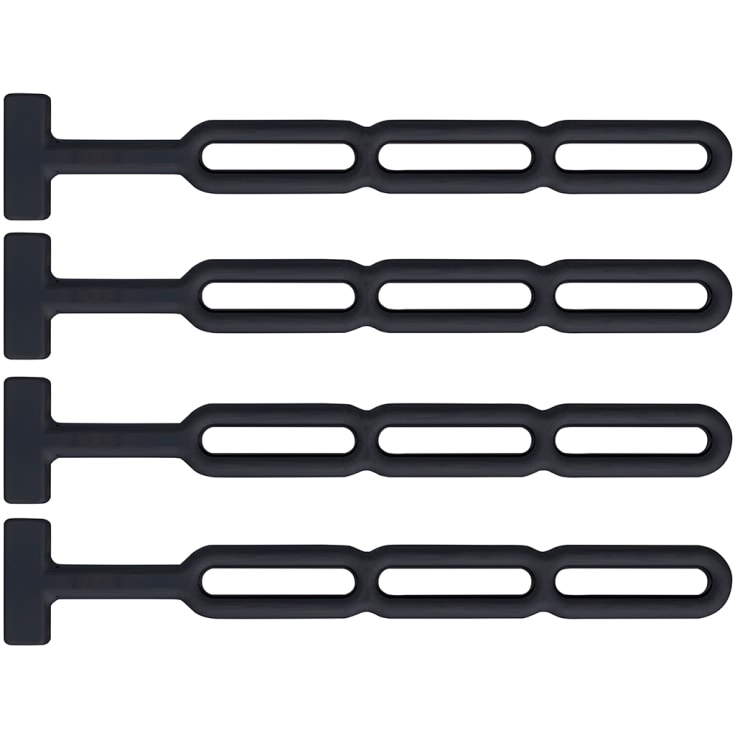 Cargofix gummistroppe, T-profil, 285 mm, 4 stk.