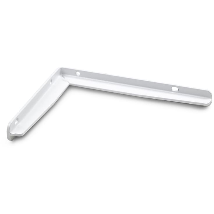 5 st Hylla konsol T-järn, 250x300 mm, vit