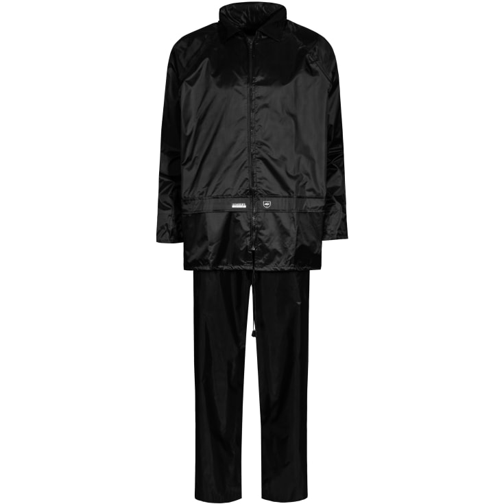 Lyngsøe Nylon regnsett, sort, str. XL