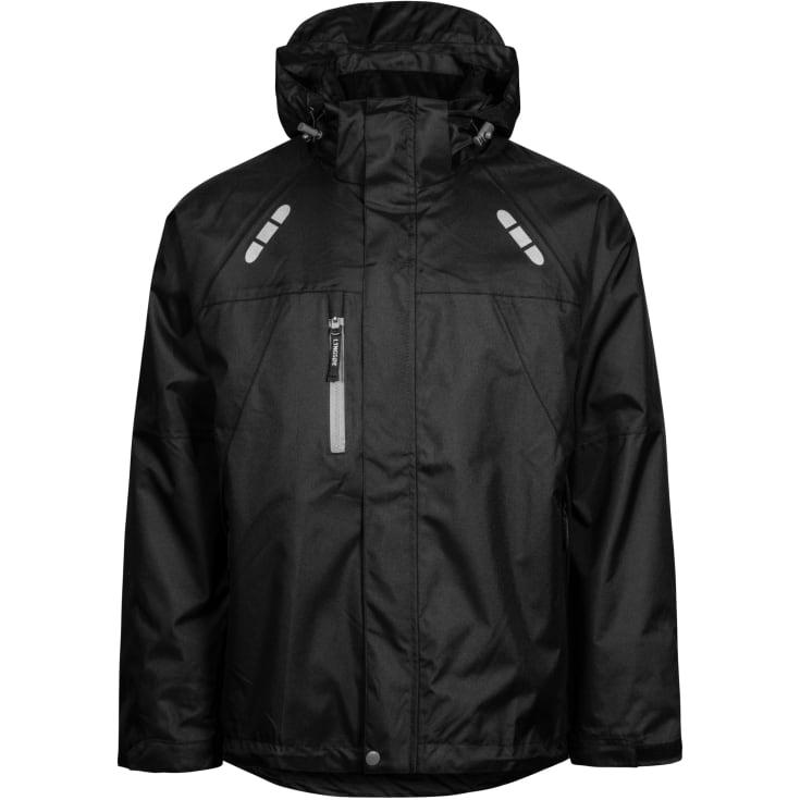 Lyngsøe FOX6030 regnjakke, sort, str. 3XL
