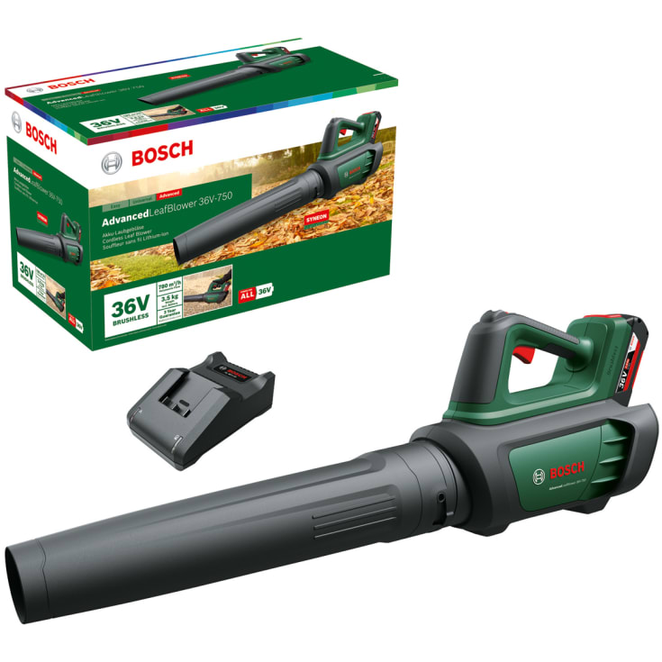 Bosch Home & Garden Adv. Løvblæser - 200km/t m. 1 x batteri - 36V/2,0Ah