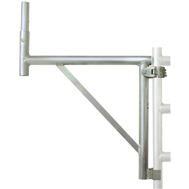 KONSOL 60CM M/HORN Ø50X4, SVÆR