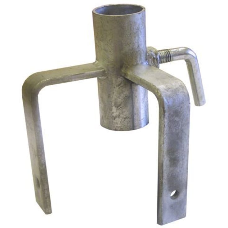 JUMBO hjørnefodsparksholder, varmgalvaniseret