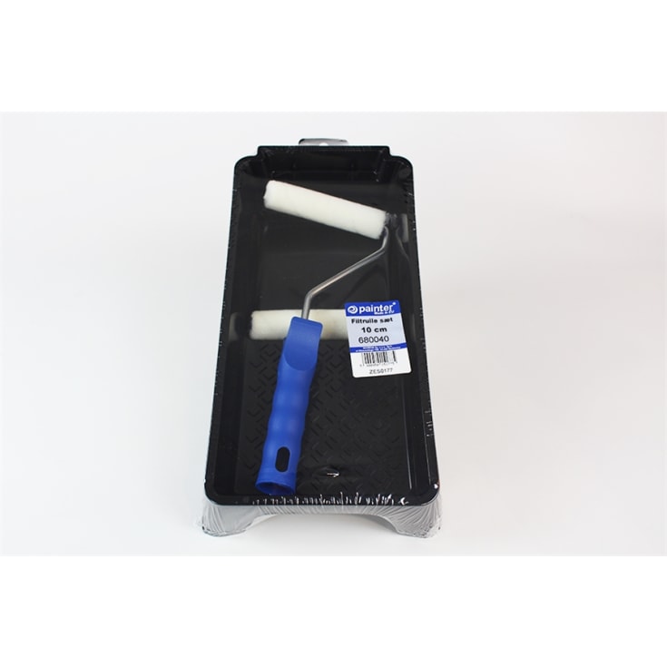 Roliba malerrullesett med 2 filtruller, 10 cm