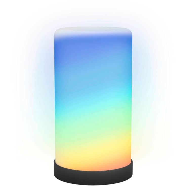Eglo Cylinder bordlampe med farget lys og mikrofon