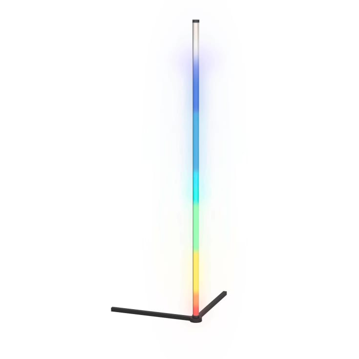 Eglo gulvlampe med farvet lys & mikrofon