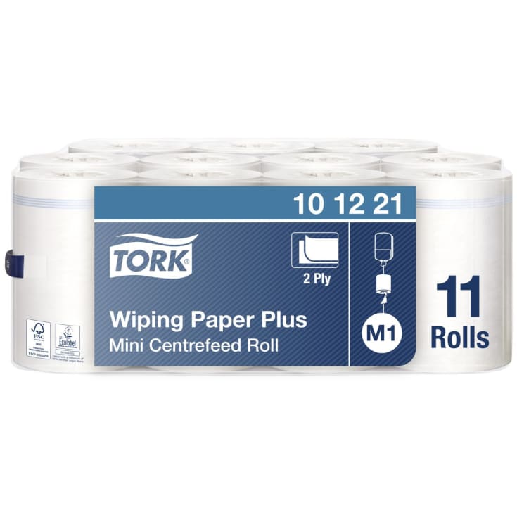 Tork torkrulle 101221 m1, 2-lagers, vit 75 m