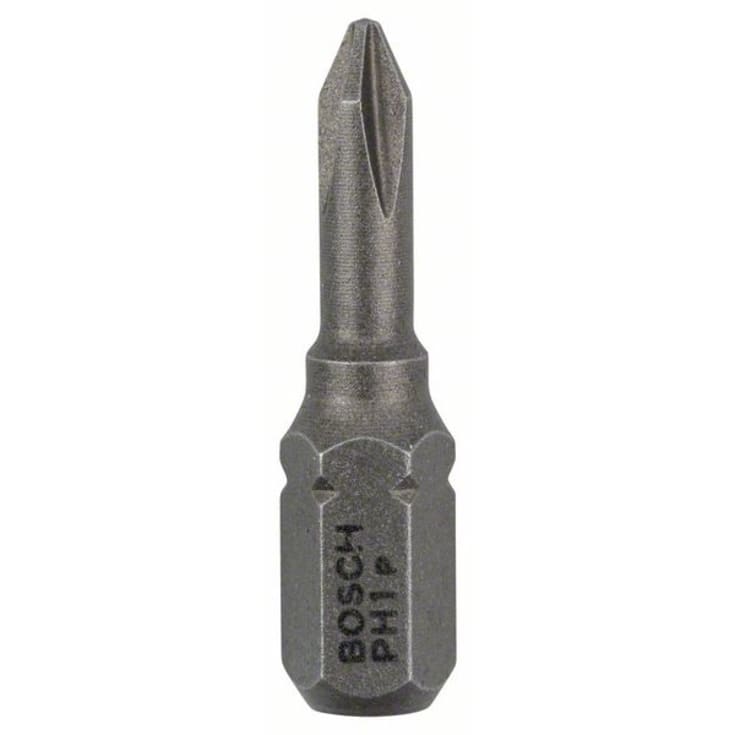 Bosch bits PH 1, 1/4" x 25 mm, 25 stk.