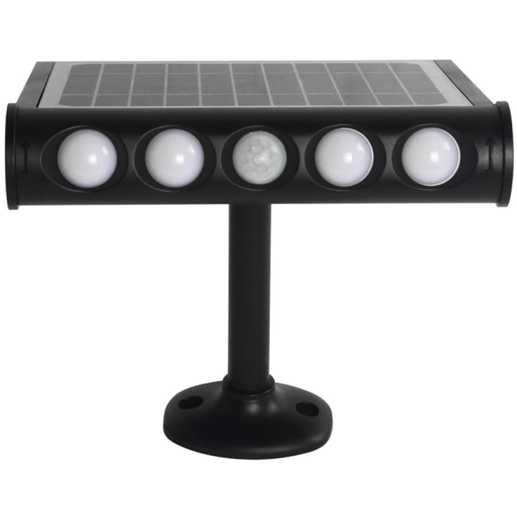 Mylight Security væglampe Solcelle 950lm 3000K, sort