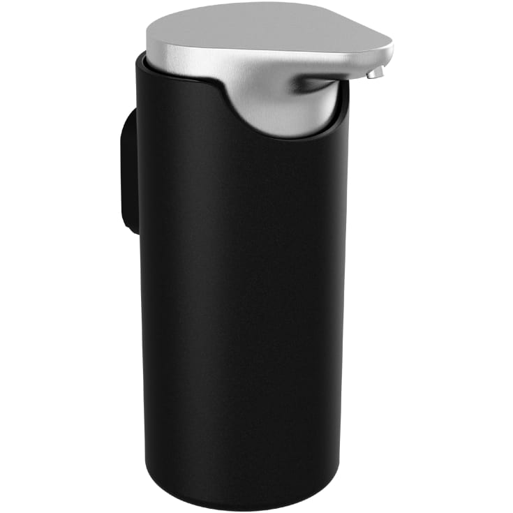 Pressalit Style såpedispenser, sort/børstet rustfritt stål