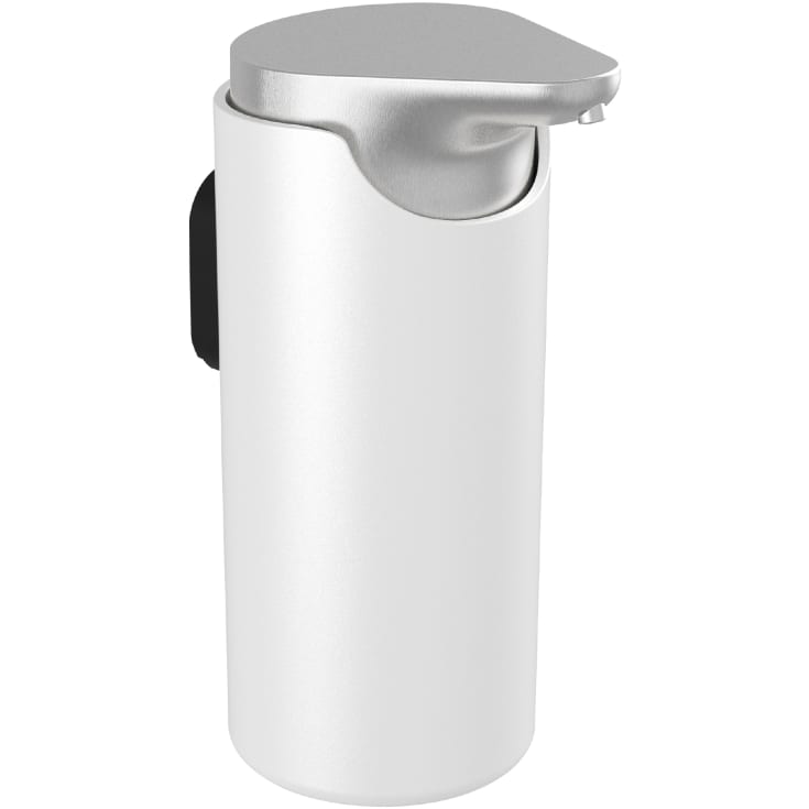 Pressalit Style sæbedispenser, hvid/børstet rustfrit stål