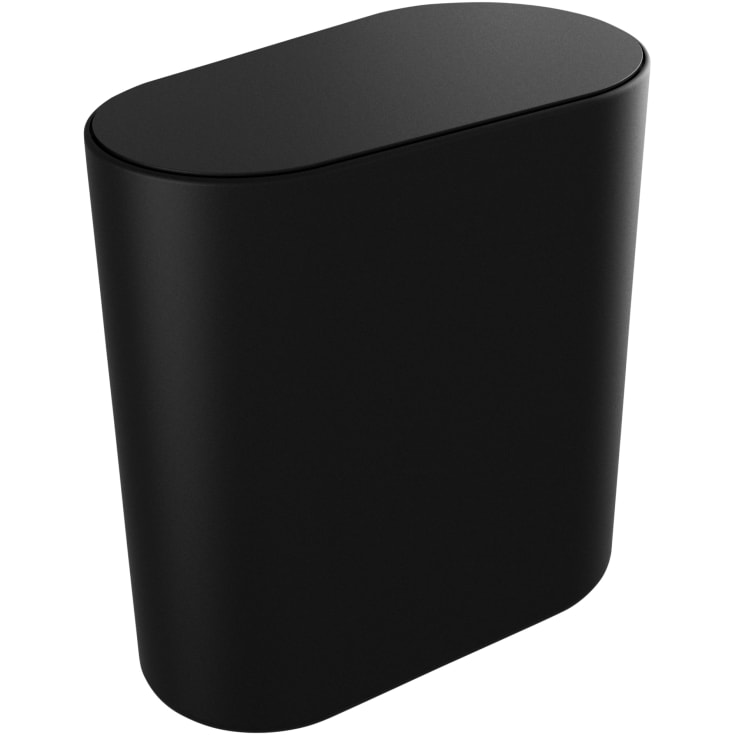 Pressalit Style toiletspand, 5,1 liter, sort