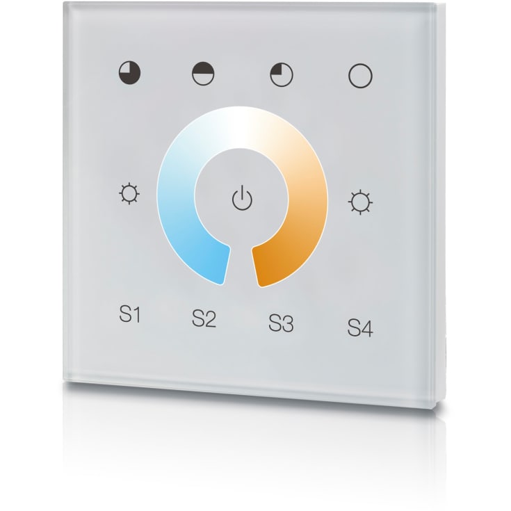 SLC DT8 Touch vægpanel, dali dæmp