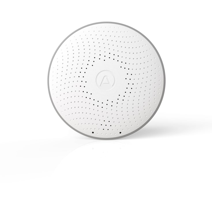 Airthings Wave radon- og luftkvalitetsmåler, hvid