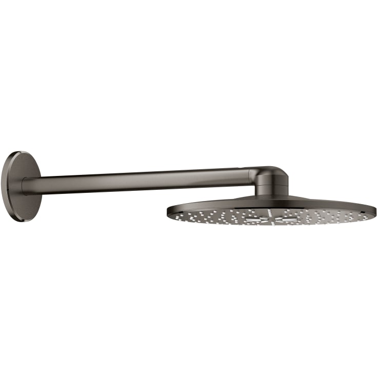 Grohe huvuddusch ø310mm 2-jets kran med duscharm i borstad mässing