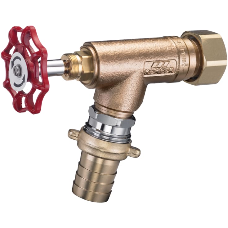 SLANGEKOBLING VENTIL 1" DIFF.