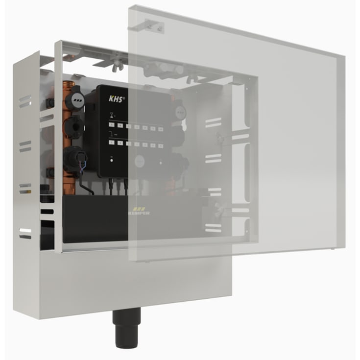 Flush Box PURE Skyllestation Med 2 tilslutninger