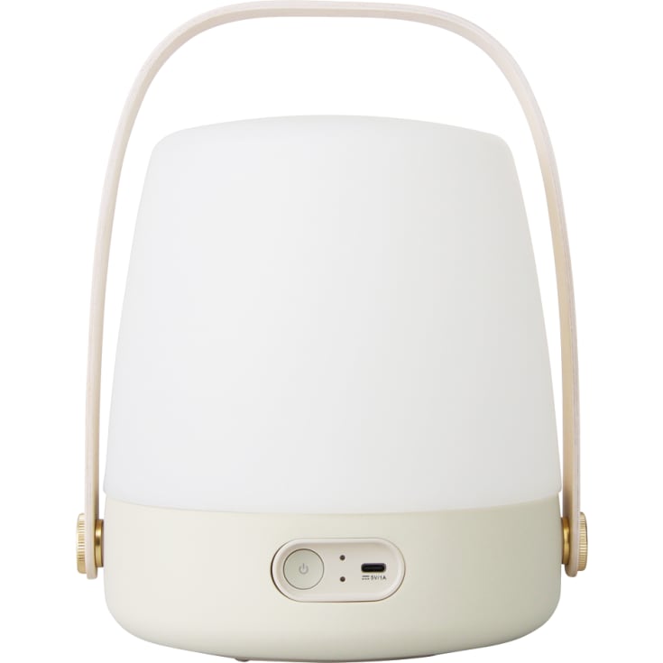 Kooduu Lite Up genopladelig lampe, beige
