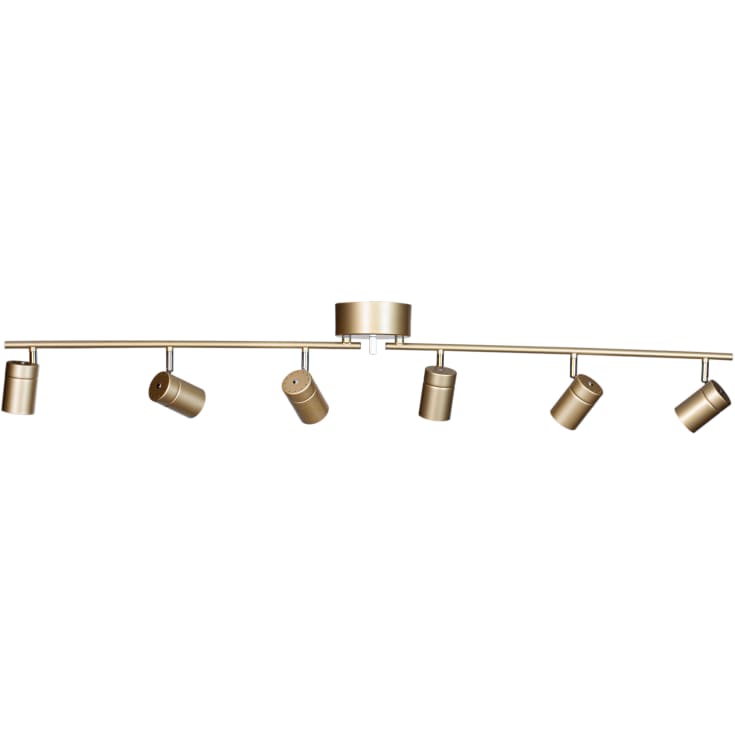 By Rydéns Correct takspotlight, 6 spotlights, guld