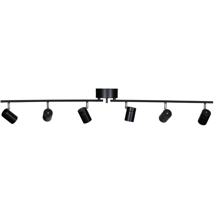 By Rydéns Correct takspotlight, 6 spotlights, svart