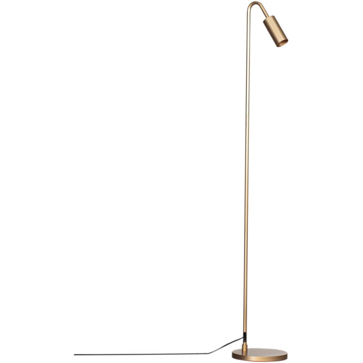 By Rýdens Curve golvlampa, guld