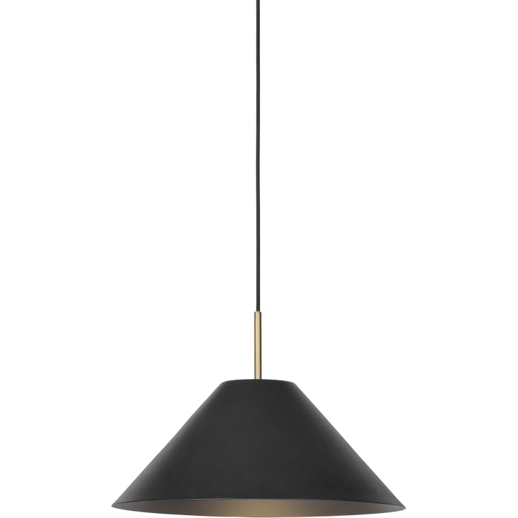 Halo Design Hygge pendellampa, svart, Ø40 cm