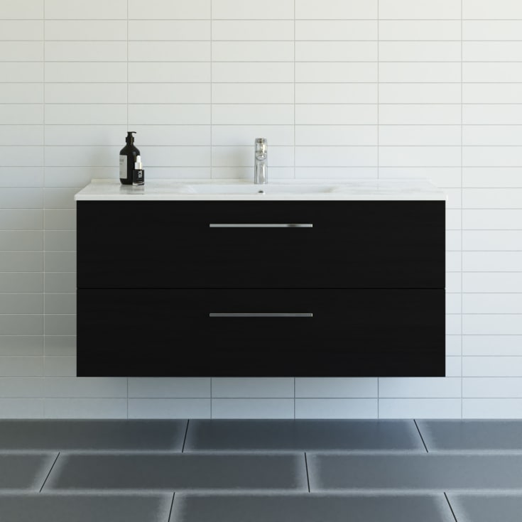 Dansani Mido+ möbelpaket, 121x45,5 cm, svart