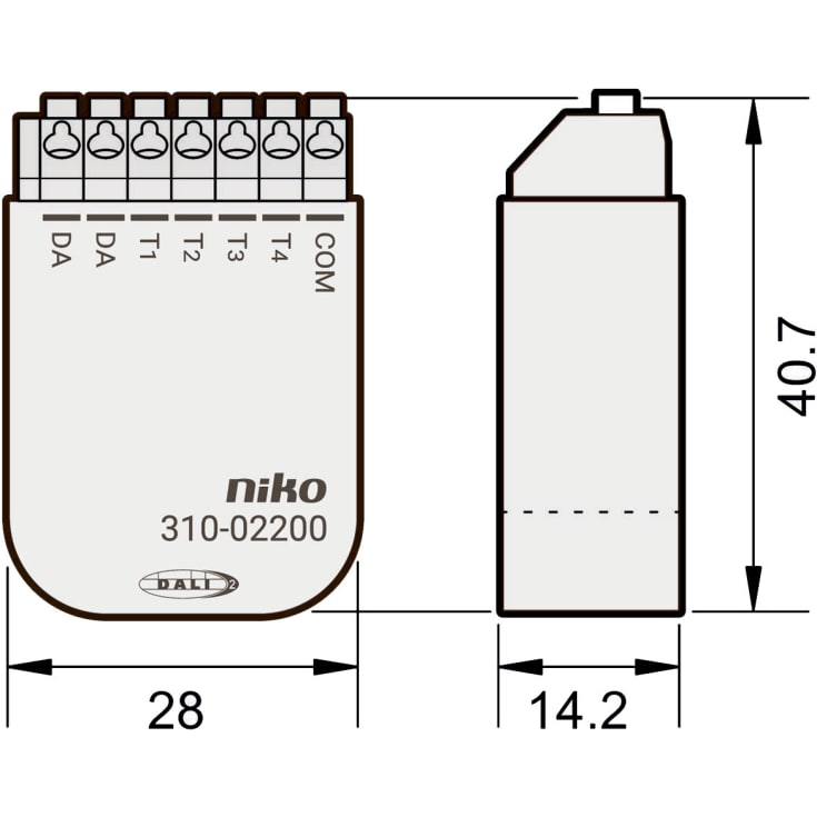 Niko Dali-2 lysstyring