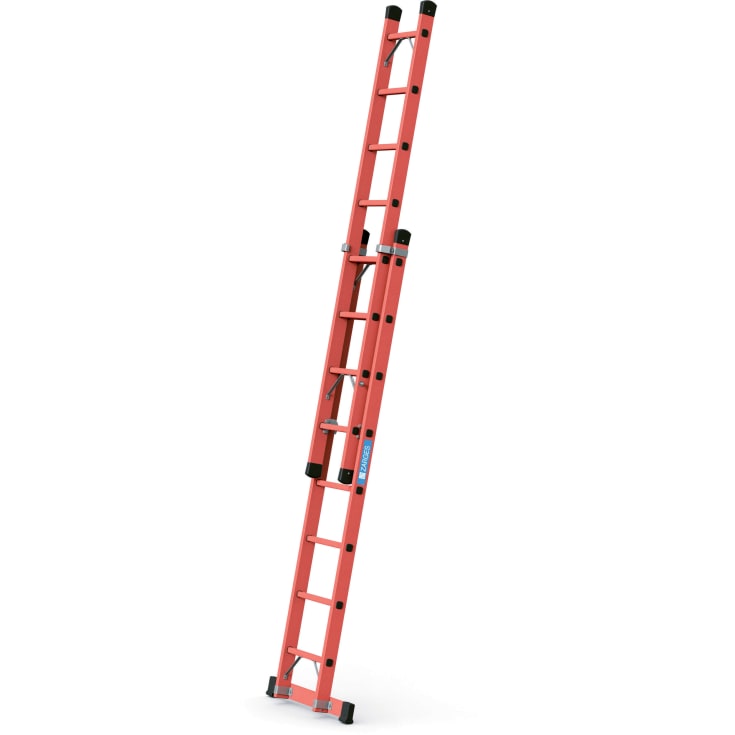 Zarges glasfiberskydestige Everest EFA, 2 x 8 trin, EN-131