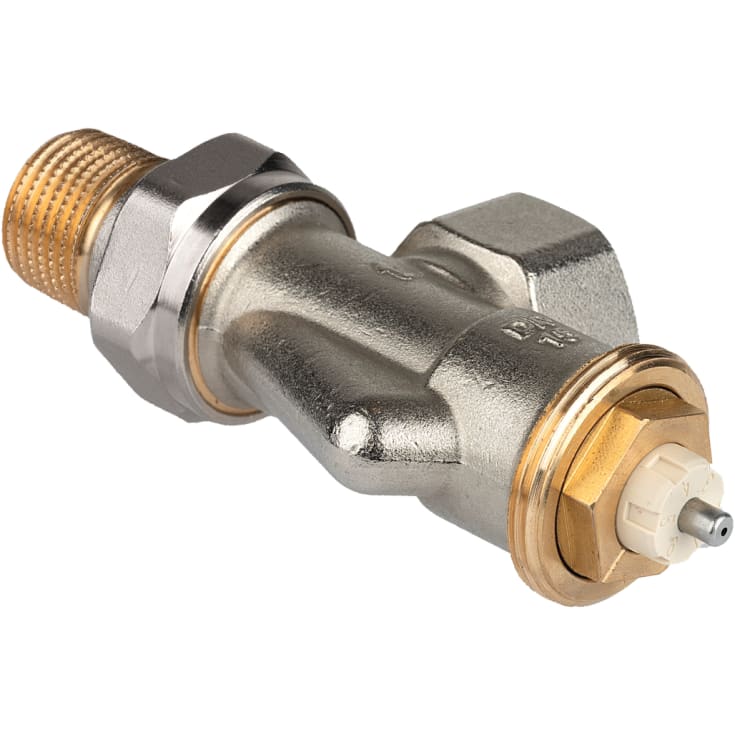 Resideo Honeywell Home radiatorventil, omvendt vinkel, 3/8"