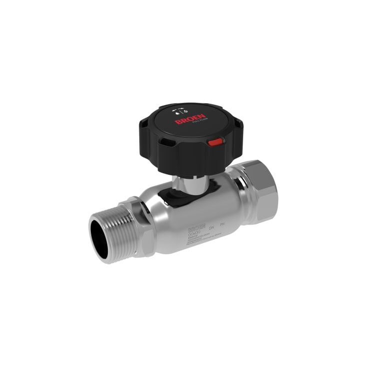 BROEN Full Flow Rostfri, G3/4xG3/4A, DN20, Low, Gear